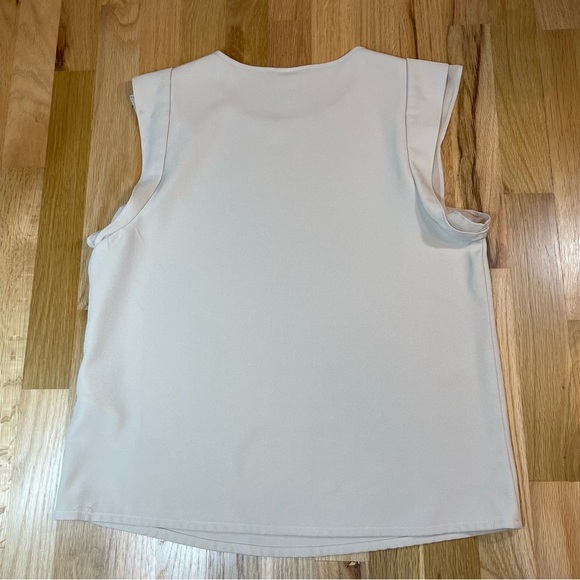 Aware by Vero Moda “Delia” Cap Sleeve Top Corpcore Office Siren Women’s Size XS - Picture 7 of 10
